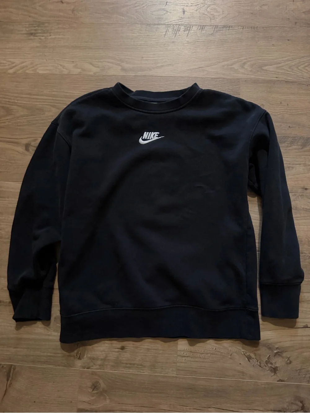 Nike kids Black Crewneck Sweatshirt
